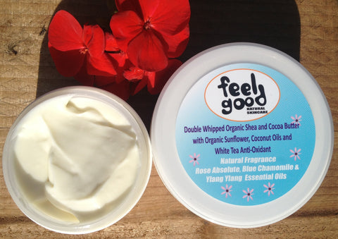 Body Butter with Rose Absolute, Blue Chamomile & Ylang Ylang